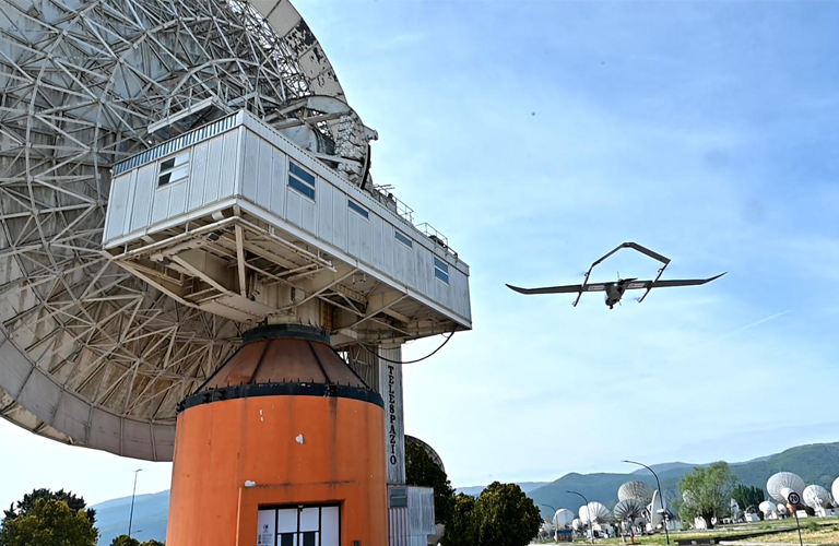 telespazio drone mobile